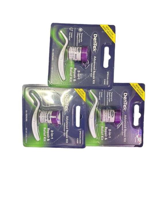 DenTek Other - 3pk DenTek Temparin Max Advanced Dental Repair Kit